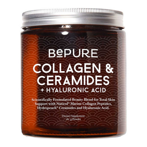 Be Pure Collagen & Ceramides 182g powder with Hyaluronic acid