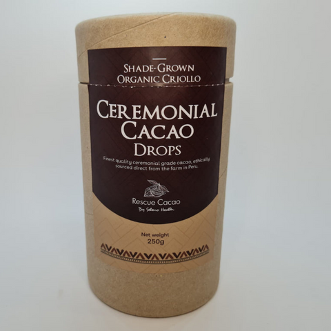 Seleno Ceremonial Cacao Paste Drops Amaru 250g