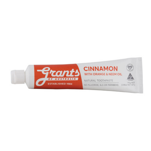 Grants Cinnamon With Orange and Neem Toothpaste 110g