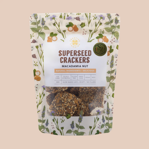 Creative Cooking Macadamia Superseed Cracker 120g