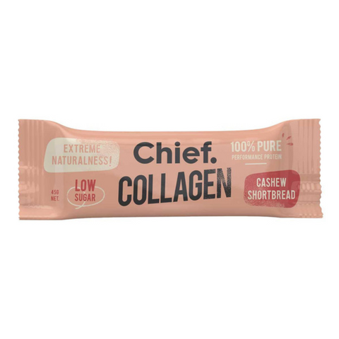 Chief Collagen Protein Bar Cashew Shortbread 45g