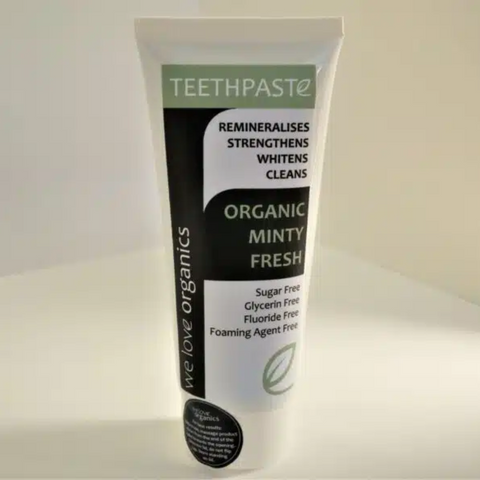 We Love Organics Minty Fresh Teethpaste 100g Tube
