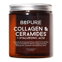 Be Pure Collagen & Ceramides 182g powder with Hyaluronic acid