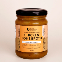 Nutra Organics Chicken Bone Broth Lemon & Paprika Concentrate Mix 250g