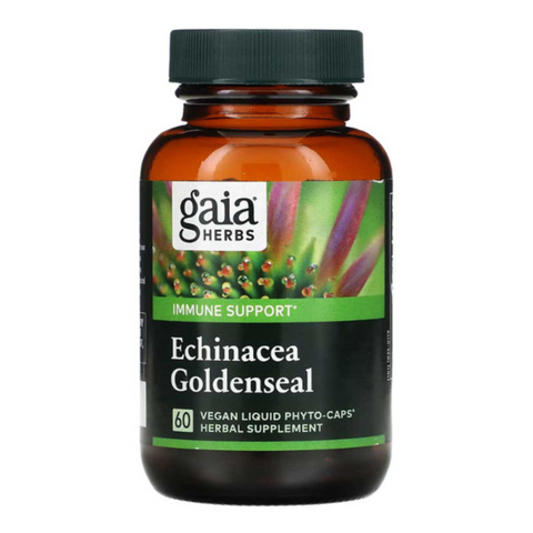 Gaia Herbs Echinacea Goldenseal Supreme 60's