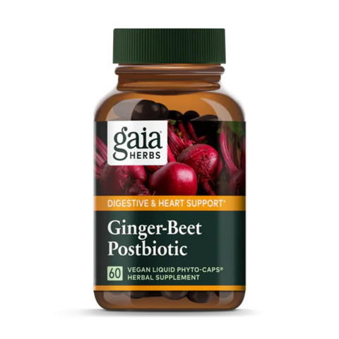 Gaia Herbs Ginger-Beet Postbiotic 60's