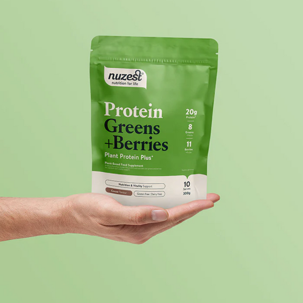 Nuzest Protein Greens + Berries 300g Cocoa