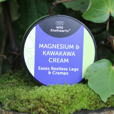 Wild Kiwihearts Magnesium & Kawakawa Body Cream 150ml