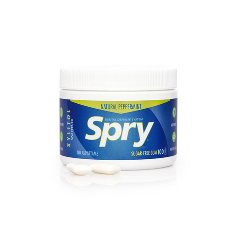 Spry Chewing Gum Peppermint 100 Pieces