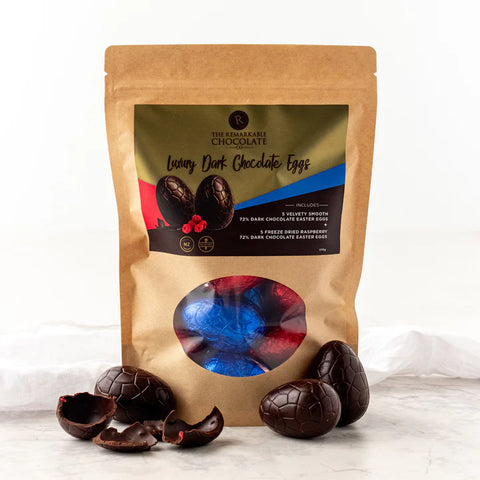 Remarkable Dark Chocolate Easter Eggs 10 Pack