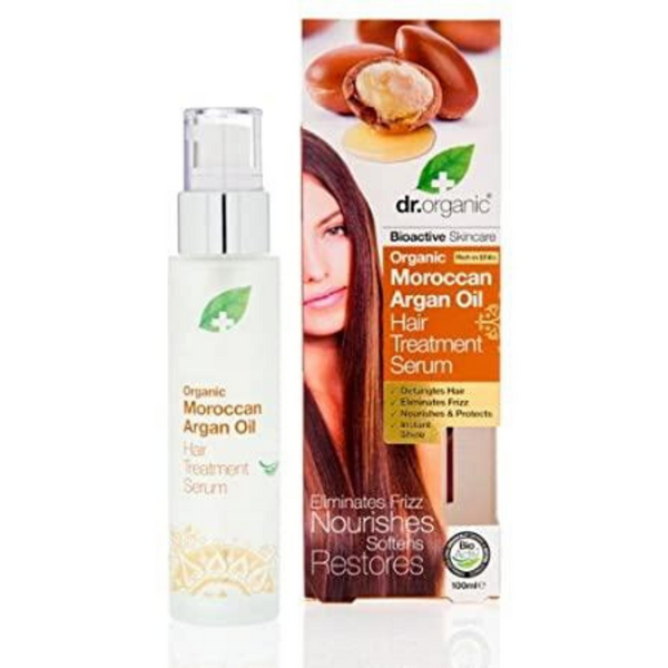 Dr Organic Moroccan Argan Oil Hair Serum 100ml