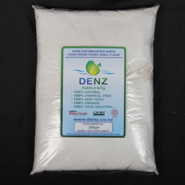 Denz Diatomaceous Earth 500g fossil shell flour