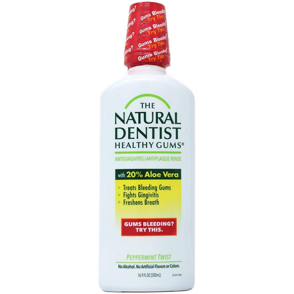 Natures Dentist Antigingivitis Mouth Wash Peppermint 500ml