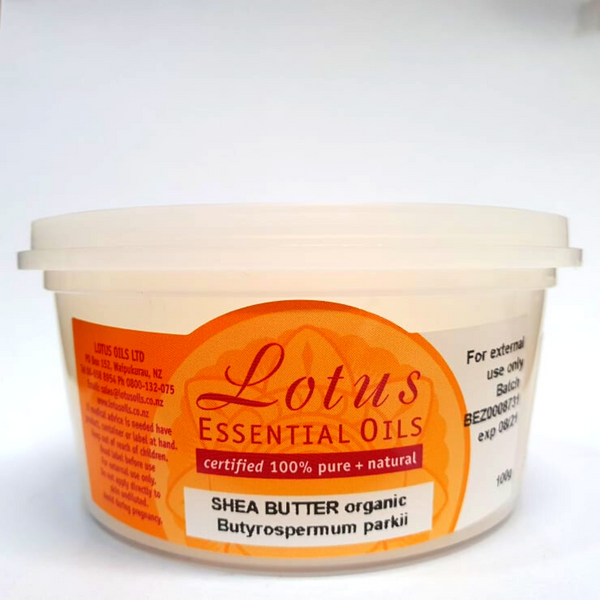 Lotus Shea Butter Organic 100g