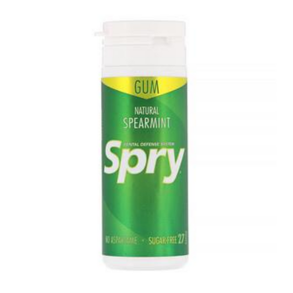 Spry Chewing Gum Spearmint 27 Pieces