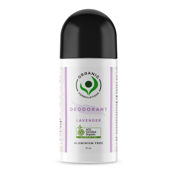 Organic Formulations Deodorant Lavender 70ml