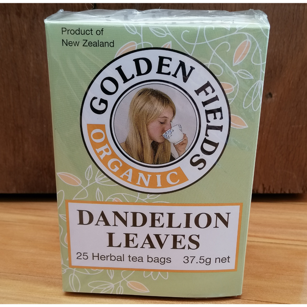 Golden Fields Dandelion Leaves Tea Bags 25