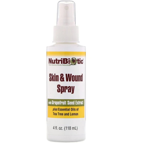 NutriBiotic Skin & Wound Spray 118ml with Grapefruit seed extract