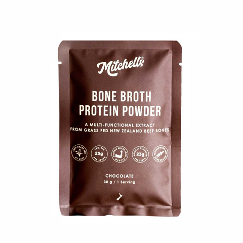 Mitchells Bone Broth Powder 30g Chocolate