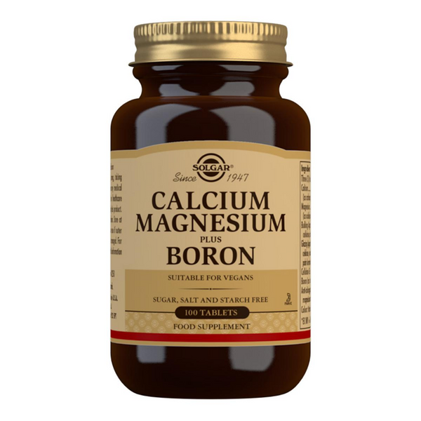 Solgar Calcium Magnesium + Boron 100tabs