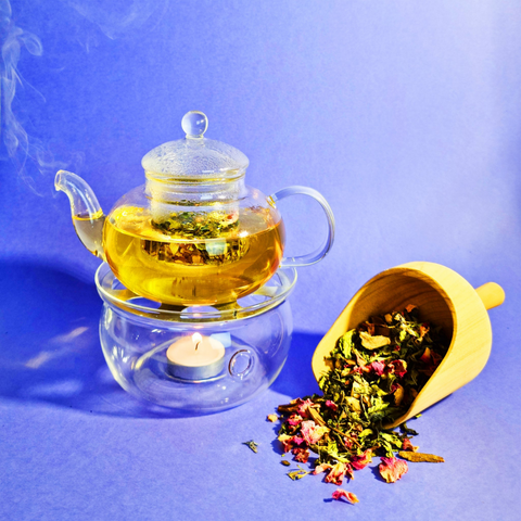 Magic T Glass Tea Pot set 450ml