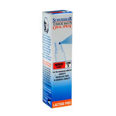 Schuessler Comb 5 30ml Spray - Nerve Tonic