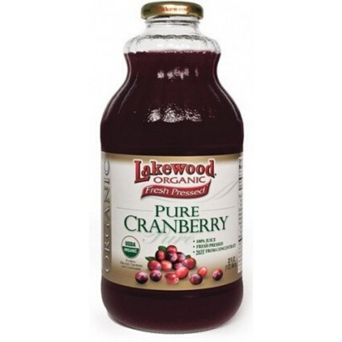 Lakewood Organic Pure Cranberry Juice 946ml