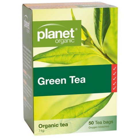 Planet Green Tea Organic 50 Bags