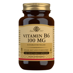 Solgar Vitamin B6 100mg (Pyridoxine) 100caps