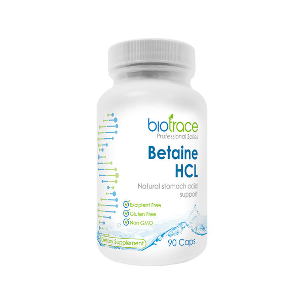 Biotrace Betaine HCL 90caps