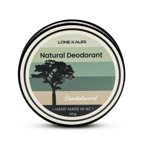 Lone Kauri Natural Deodorant - Sandalwood 60g